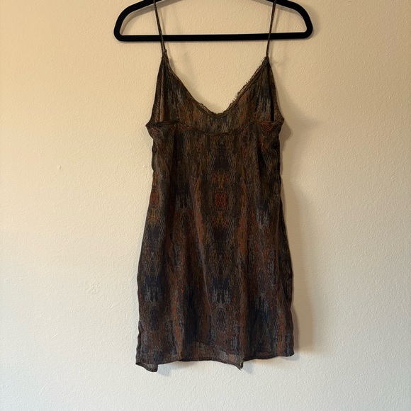 Urban Outfitters Earthy Boho Lace Trim Slip Night Gown - Picture 6 of 8